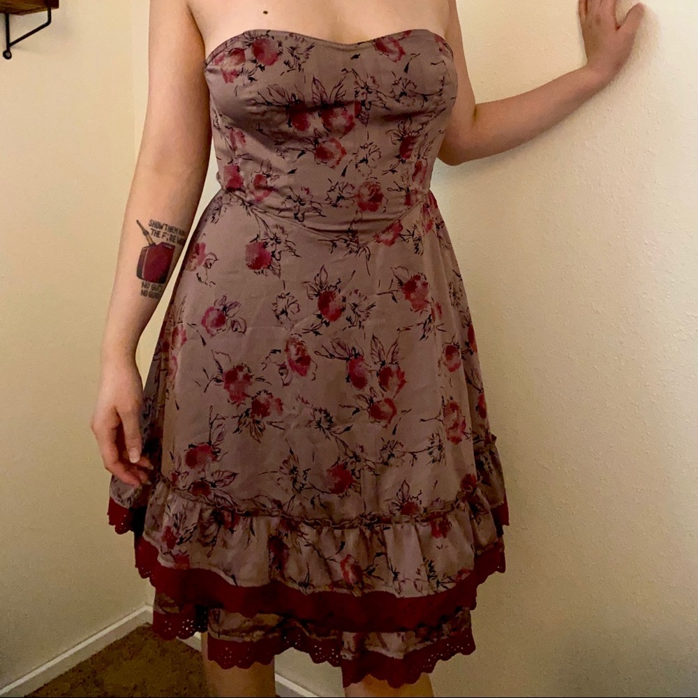 Free People Floral Dress Small